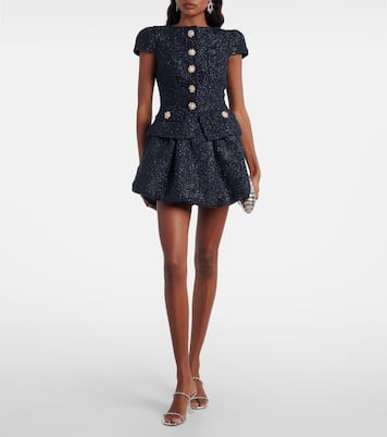 Robe en bouclé | Self-Portrait