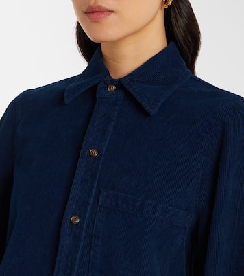 Hemd aus Baumwoll-Cord | Victoria Beckham