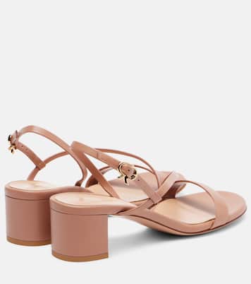 Betsey 45 leather sandals | Gianvito Rossi