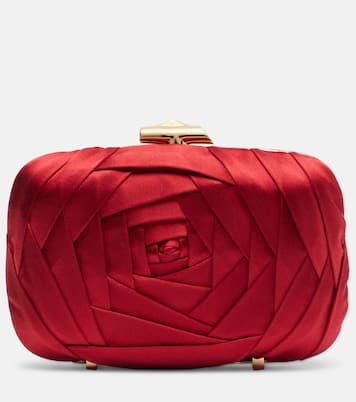 Rose Vivier satin clutch | Roger Vivier