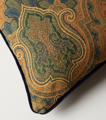 Deosai paisley jacquard cushion | Etro