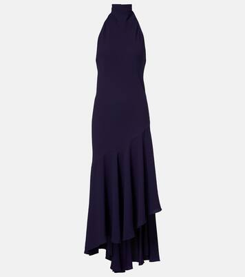 Asymmetric halterneck maxi dress | Alaïa