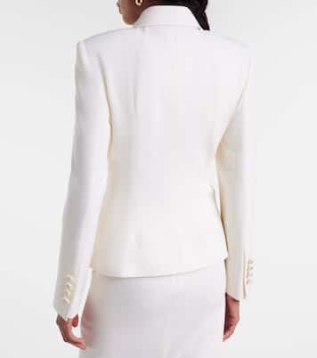 Double-breasted wool-blend blazer | Dolce&Gabbana