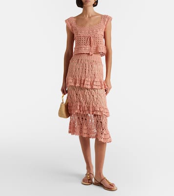 Midirock Elsie aus Häkelstrick | Anna Kosturova