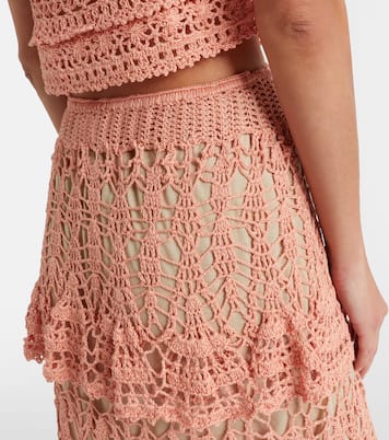 Midirock Elsie aus Häkelstrick | Anna Kosturova