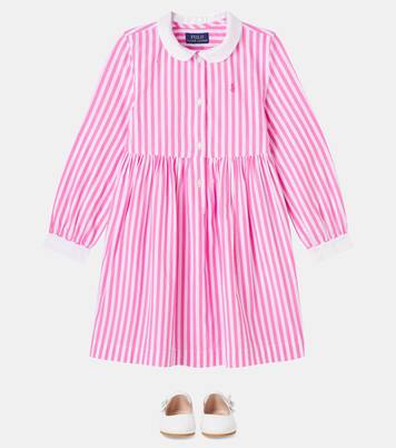 Striped cotton dress | Polo Ralph Lauren Kids