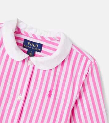 Striped cotton dress | Polo Ralph Lauren Kids