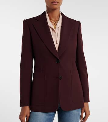 Blazer en gabardine de laine | Chloé