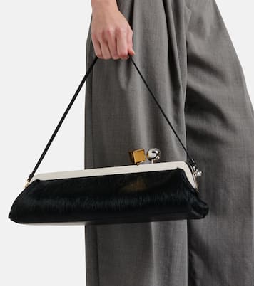 Salon calf hair shoulder bag | Jacquemus