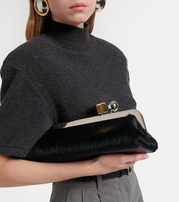 Salon calf hair shoulder bag | Jacquemus