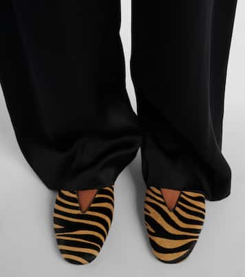 Ballerines Luna en cuir façon poulain | Le Monde Béryl