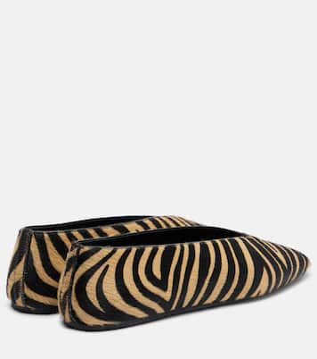 Ballerines Luna en cuir façon poulain | Le Monde Béryl