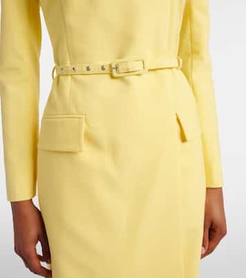 Abito midi Kalonice in crêpe | Emilia Wickstead