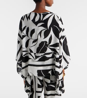 Blouse Ambuto imprimée en soie | Max Mara