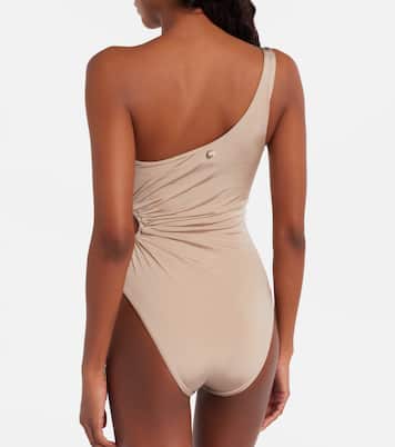 Canarie ruched one-shoulder swimsuit | Max Mara