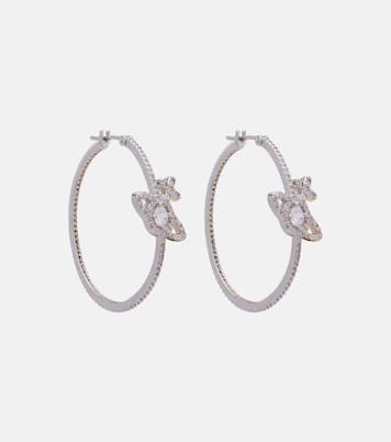 Ohrringe Orb mit Kristallen | Vivienne Westwood