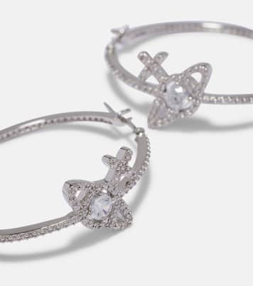 Ohrringe Orb mit Kristallen | Vivienne Westwood