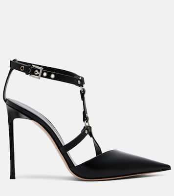 Harness leather slingback pumps | Tom Ford
