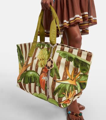 Tote Bag Toucan Tango Large aus Canvas | Alémais