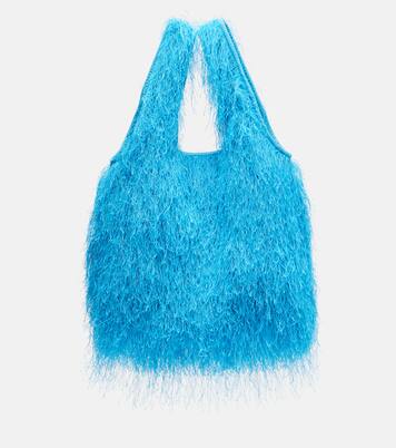 Marche Medium fringed top-handle bag | Dries Van Noten