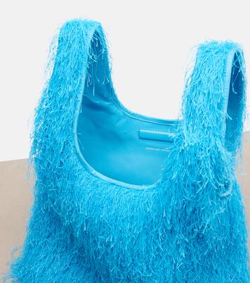 Marche Medium fringed top-handle bag | Dries Van Noten
