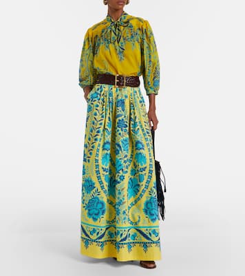 Printed cotton maxi skirt | Etro