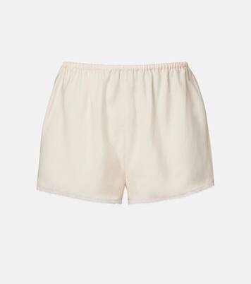 Perla lace-trimmed shorts | Posse