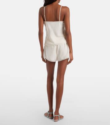 Perla lace-trimmed shorts | Posse