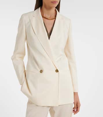 Blazer cruzado de lana virgen | Max Mara