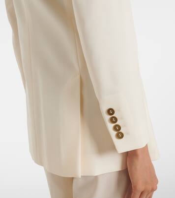 Blazer cruzado de lana virgen | Max Mara