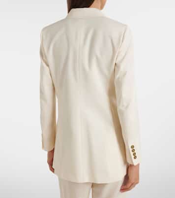 Blazer cruzado de lana virgen | Max Mara