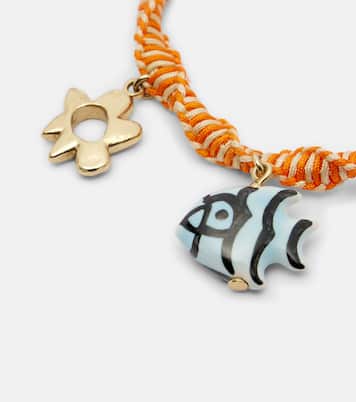 Bracelet Calypso en macramé à charms | Alémais