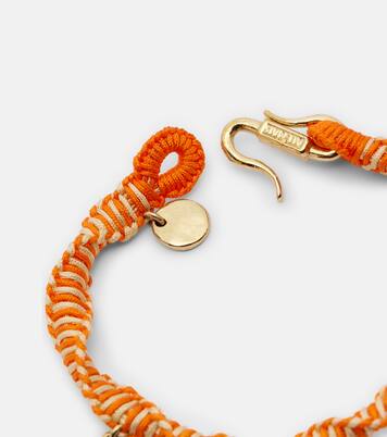 Bracelet Calypso en macramé à charms | Alémais