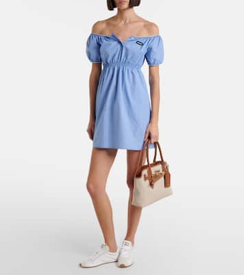 Tote Aventure Small aus Canvas | Miu Miu