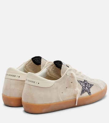 Zapatillas Super-Star de ante con glitter | Golden Goose