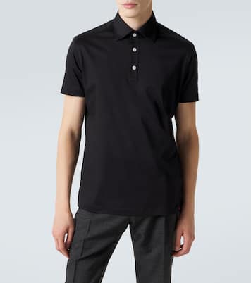 Cotton polo shirt | Kiton