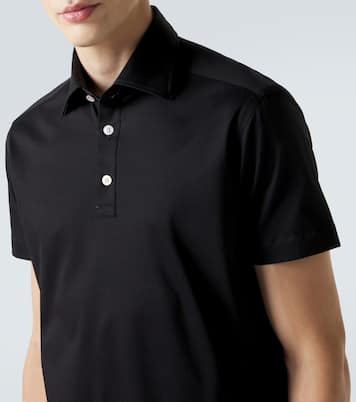 Cotton polo shirt | Kiton