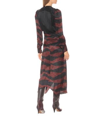 Romina printed silk-blend midi dress | Isabel Marant
