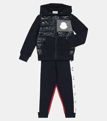 Quilted down hoodie | Moncler Enfant