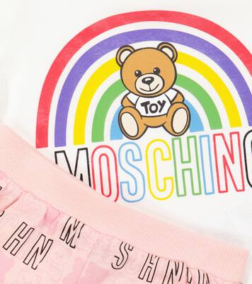 Baby T-shirt and shorts cotton set | Moschino Kids