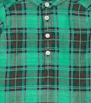 Baby Hemd Emilio aus Leinen | Bonpoint