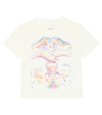 Printed cotton-blend T-shirt | ERL Kids
