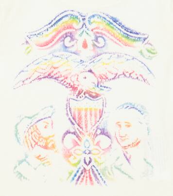 Printed cotton-blend T-shirt | ERL Kids