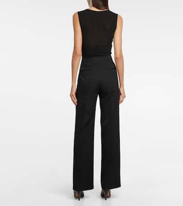 Weite Hose Scarly aus Wolle | Isabel Marant