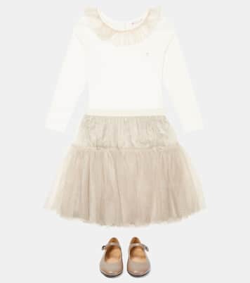 Princess glitter tulle skirt | Bonpoint