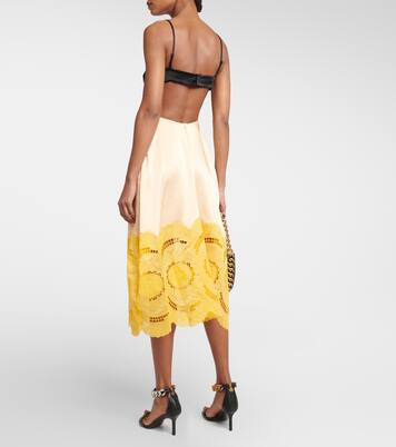 Robe midi brodée | Stella McCartney