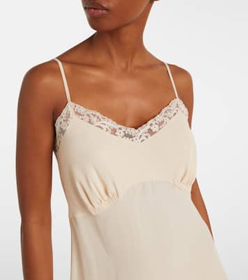 Crêpe de chine slip dress | Simone Rocha