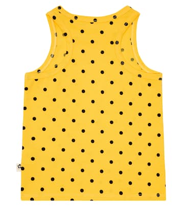 Polka dotted jersey tank top | Mini Rodini