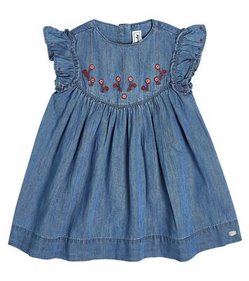 Baby Besticktes Kleid aus Chambray | Tartine et Chocolat