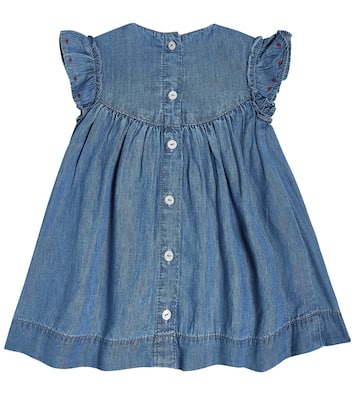 Baby Besticktes Kleid aus Chambray | Tartine et Chocolat
